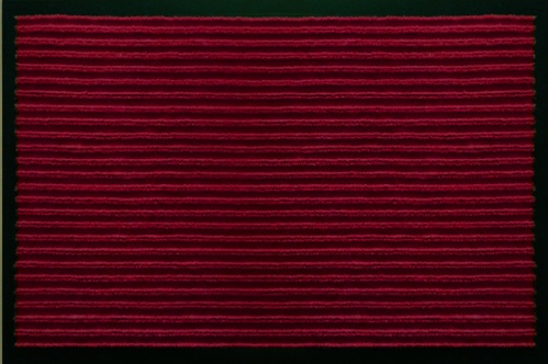 Коврик влаговпитывающий "Ребристый"  40x60 см, бордовый, SUNSTEP™