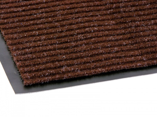 Коврик влаговпитывающий "Ребристый"  40x60 см, коричневый, SUNSTEP™