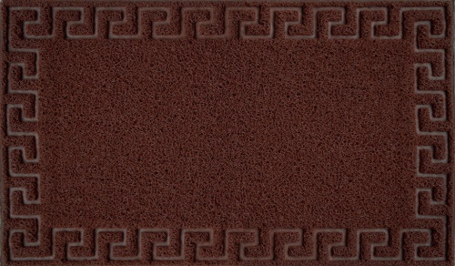 Коврик "Spongy" Меандр 40х60 см, коричневый, SUNSTEP™