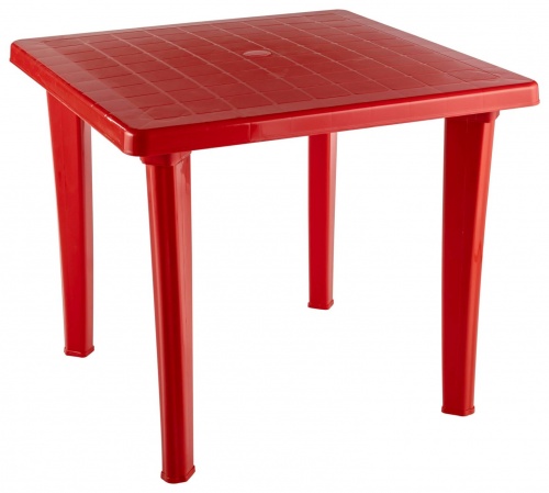 Стол квадратный 85*85 (Красный)