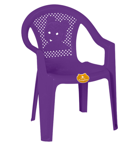 Кресло детское "Мишутка" (Фиолетовый)