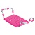 Сиденье на ванну пластмассовое раздвижное (СВ5/Р) (Розовый) 