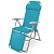 Кресло-шезлонг складное (К3/Б бирюзовый) (100кг)