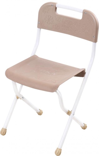 Детский стул складной, пластик (СТУ2/Б бежевый) (от 3 до 7 лет)