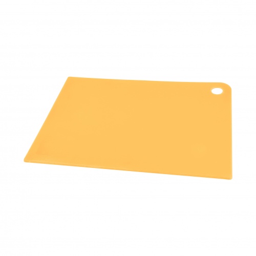Доска разделочная "Asti" прямоугольная 247х175х4,5мм гибкая (бледно-желтый)