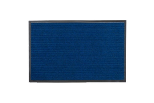 Коврик влаговпитывающий "Ребристый"  50х80 см, синий, SUNSTEP™