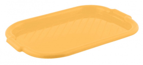 Поднос прямоугольный "Verona" (505х360х30мм) бледно-желтый 
