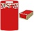 Доска разделочная "Bergamo" прямоугольная 260х155х3,5мм (красный)