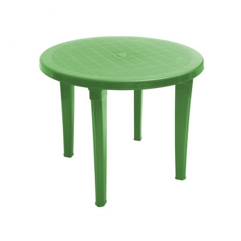 стол круглый зеленый
