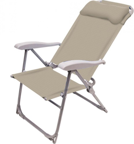 Кресло-шезлонг складное 2 (К2/ПС песочный) (120кг)